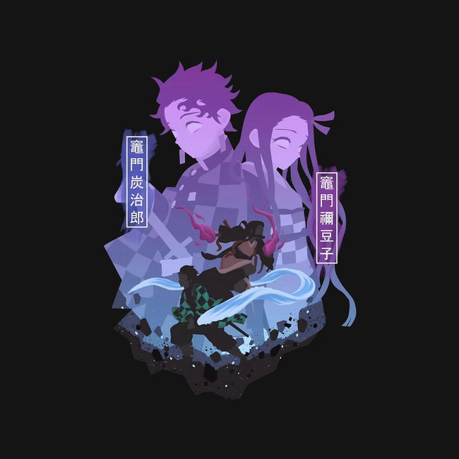 Tanjiro X Nezuko-none fleece blanket-SipakatauDesign