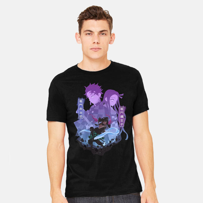 Tanjiro X Nezuko-mens heavyweight tee-SipakatauDesign