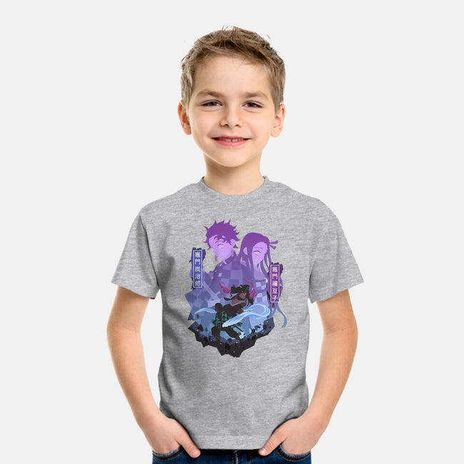 Tanjiro X Nezuko-youth basic tee-SipakatauDesign