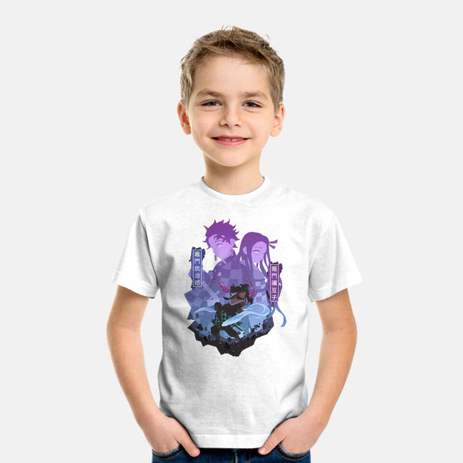 Tanjiro X Nezuko-youth basic tee-SipakatauDesign