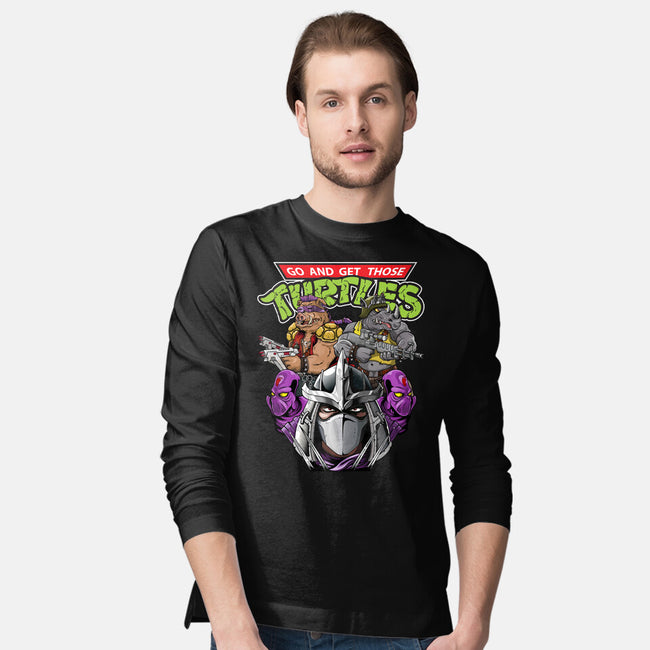 Shredder And Co-mens long sleeved tee-Chinobikai