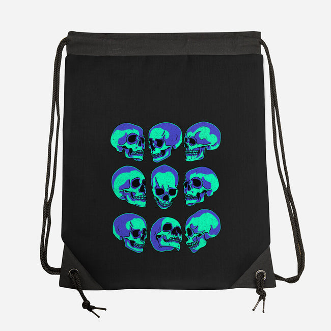 Many Faces of Death-none drawstring bag-fanfreak1