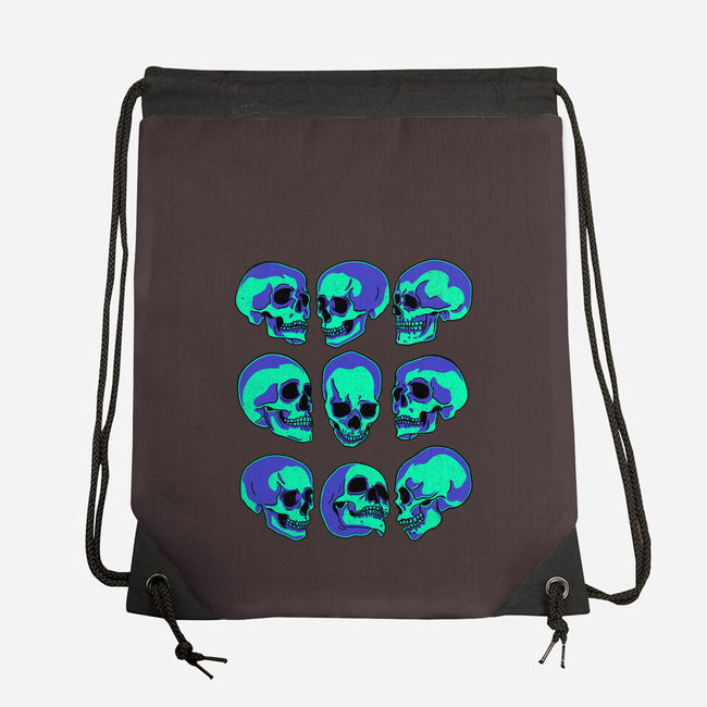 Many Faces of Death-none drawstring bag-fanfreak1