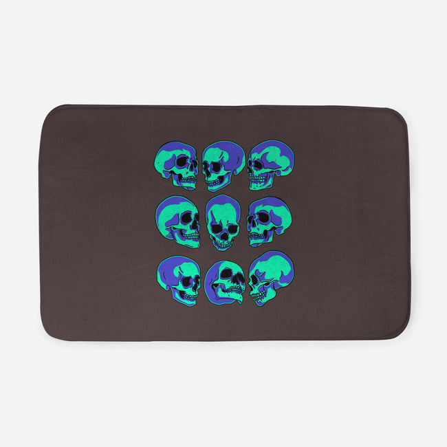 Many Faces of Death-none memory foam bath mat-fanfreak1