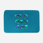 Many Faces of Death-none memory foam bath mat-fanfreak1