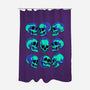 Many Faces of Death-none polyester shower curtain-fanfreak1