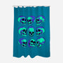 Many Faces of Death-none polyester shower curtain-fanfreak1