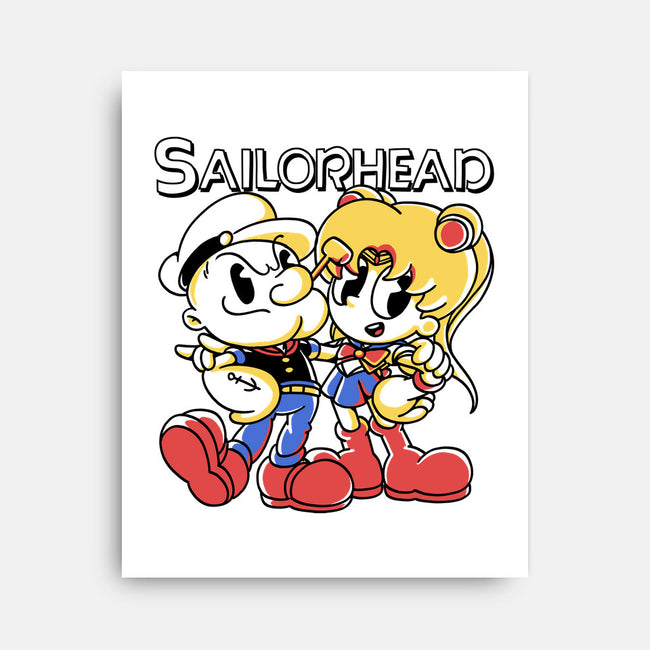 Sailorhead-none stretched canvas-estudiofitas
