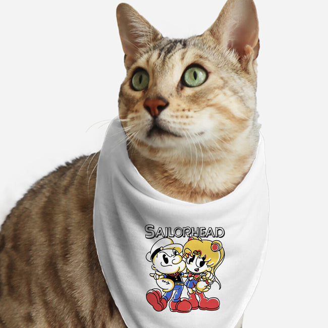 Sailorhead-cat bandana pet collar-estudiofitas