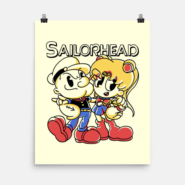 Sailorhead-none matte poster-estudiofitas