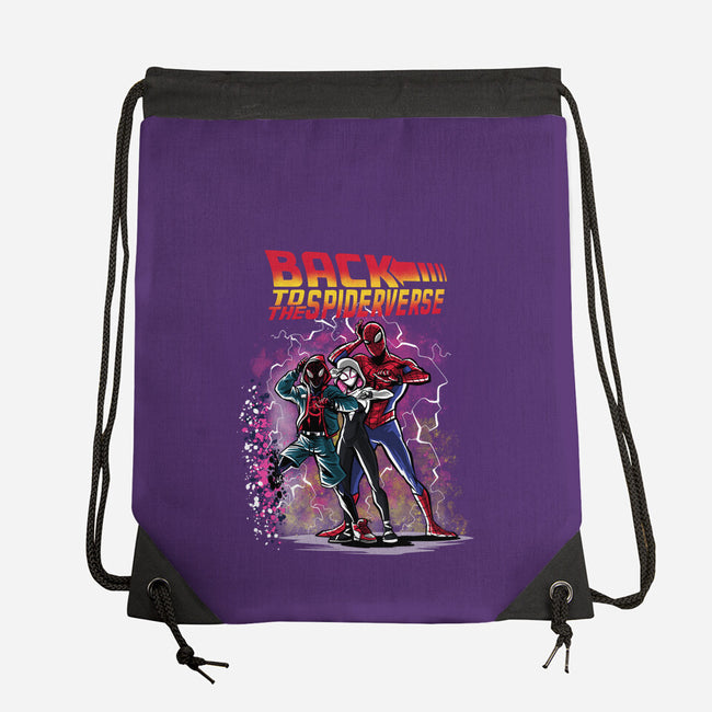 Back To The Spiderverse-none drawstring bag-zascanauta