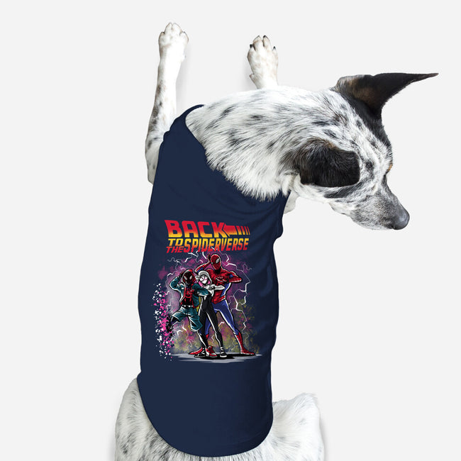 Back To The Spiderverse-dog basic pet tank-zascanauta