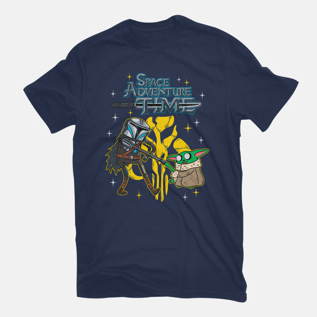 Space Adventure Time-womens basic tee-Getsousa!