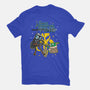 Space Adventure Time-womens fitted tee-Getsousa!