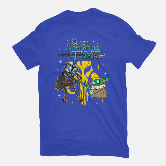Space Adventure Time-womens basic tee-Getsousa!