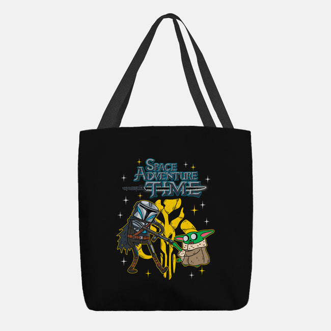 Space Adventure Time-none basic tote bag-Getsousa!