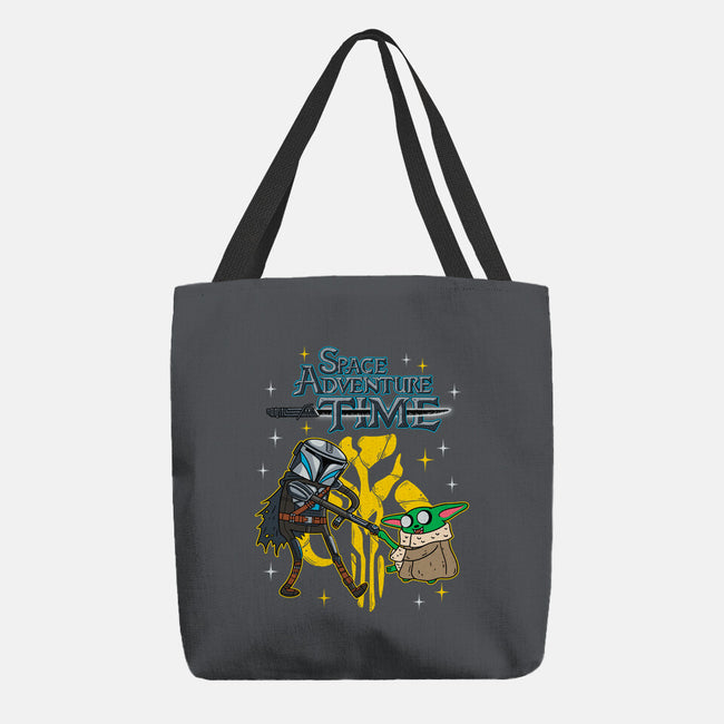Space Adventure Time-none basic tote bag-Getsousa!