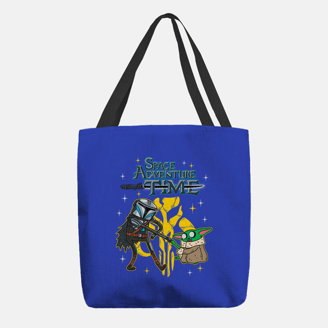 Space Adventure Time-none basic tote bag-Getsousa!