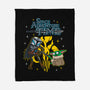 Space Adventure Time-none fleece blanket-Getsousa!