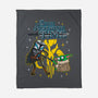 Space Adventure Time-none fleece blanket-Getsousa!