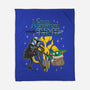 Space Adventure Time-none fleece blanket-Getsousa!