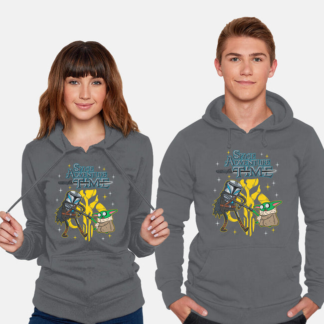 Space Adventure Time-unisex pullover sweatshirt-Getsousa!