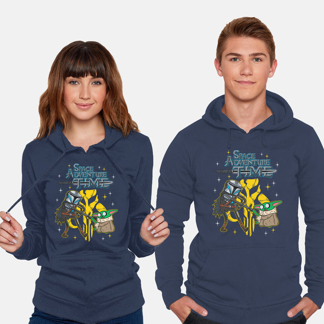 Space Adventure Time-unisex pullover sweatshirt-Getsousa!