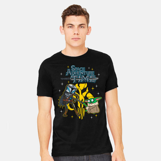 Space Adventure Time-mens heavyweight tee-Getsousa!