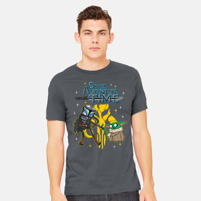 Space Adventure Time-mens heavyweight tee-Getsousa!