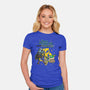 Space Adventure Time-womens fitted tee-Getsousa!