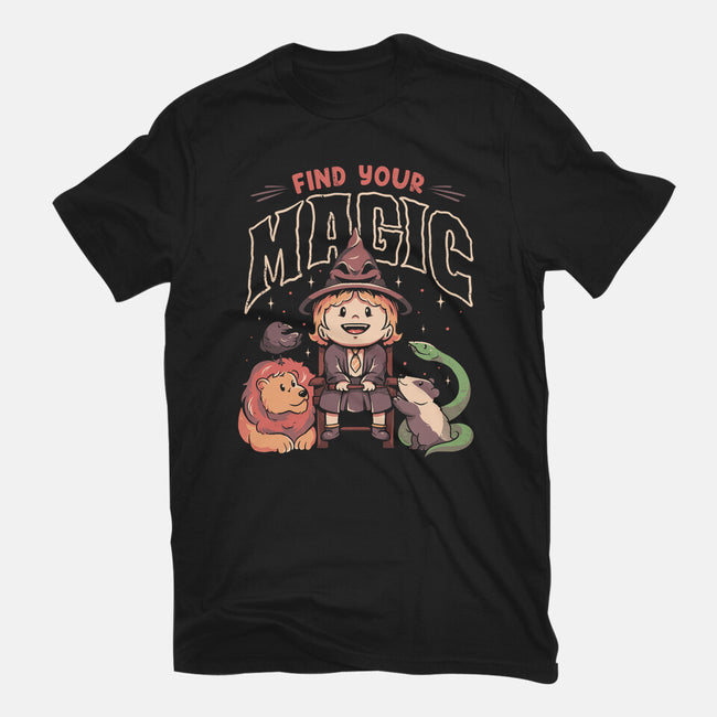 Find Your Magic-womens basic tee-eduely
