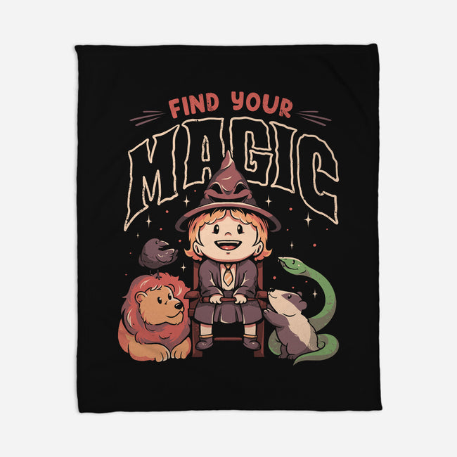 Find Your Magic-none fleece blanket-eduely