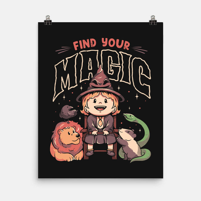 Find Your Magic-none matte poster-eduely
