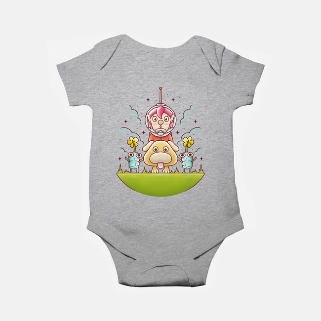 The New Captain-baby basic onesie-Alundrart