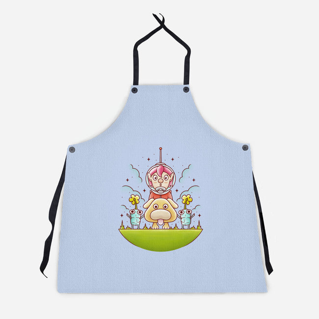 The New Captain-unisex kitchen apron-Alundrart