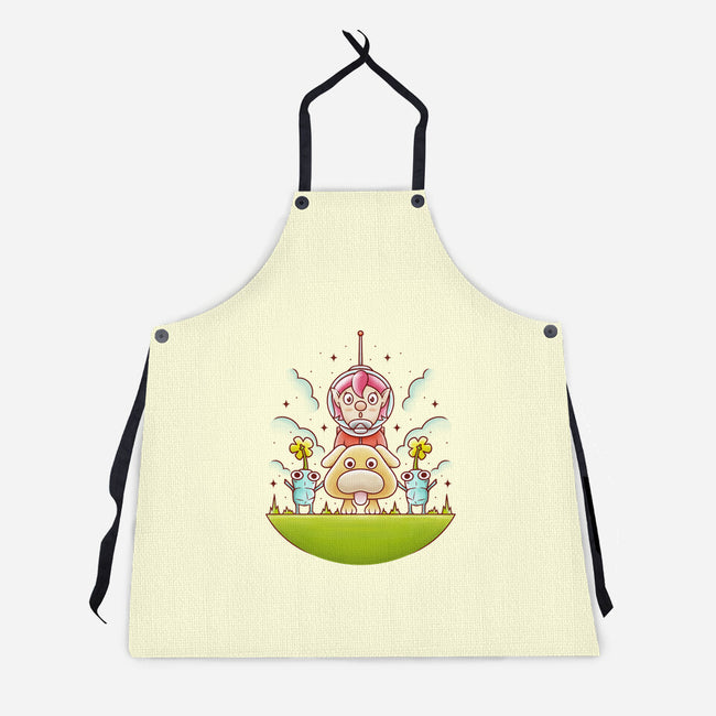 The New Captain-unisex kitchen apron-Alundrart