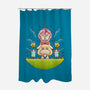 The New Captain-none polyester shower curtain-Alundrart