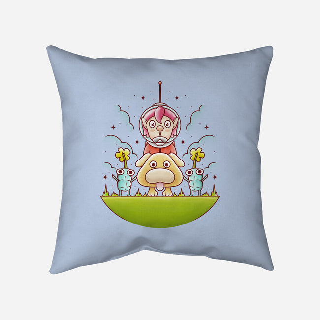 The New Captain-none removable cover w insert throw pillow-Alundrart