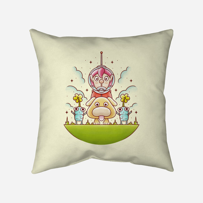 The New Captain-none removable cover w insert throw pillow-Alundrart