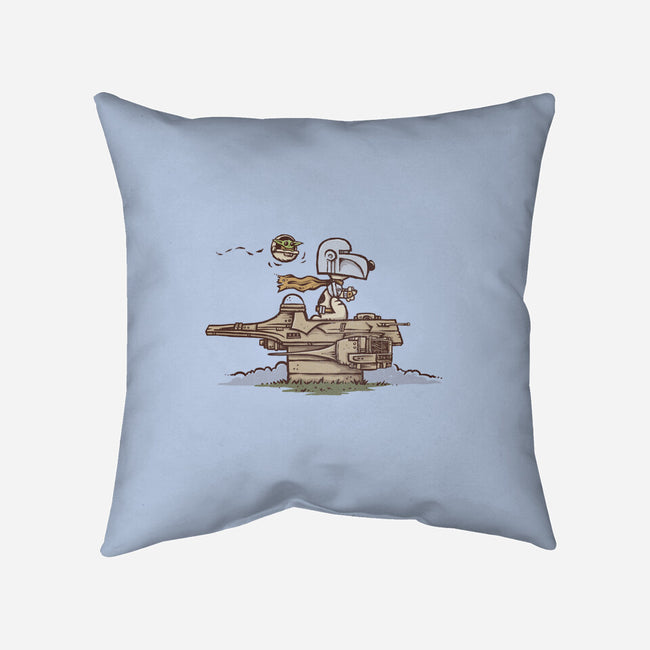 The Beaglorian-none removable cover w insert throw pillow-kg07