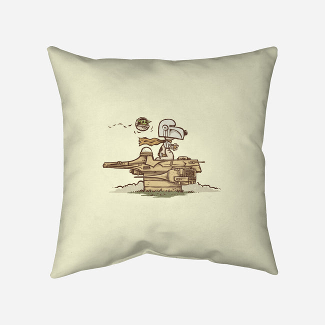 The Beaglorian-none removable cover throw pillow-kg07