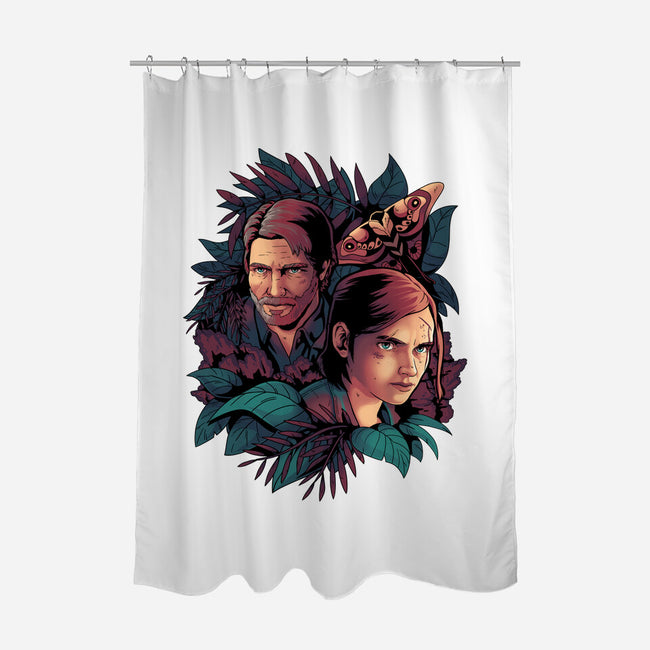 Lose Myself-none polyester shower curtain-Geekydog