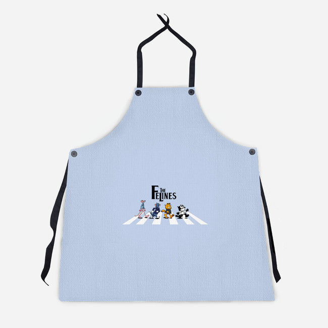 The Felines-unisex kitchen apron-SubBass49