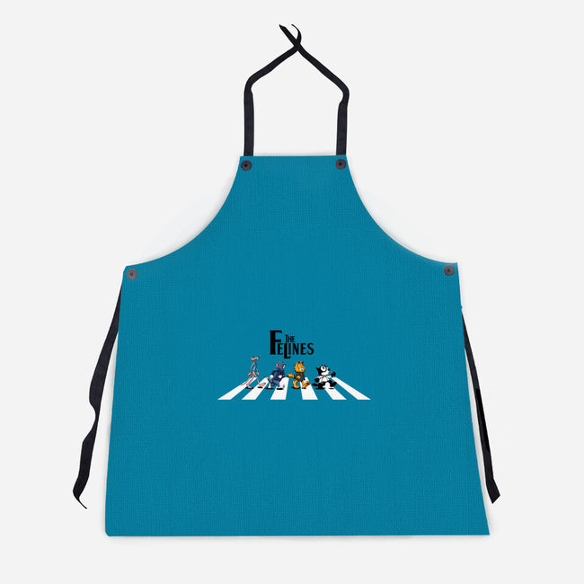 The Felines-unisex kitchen apron-SubBass49