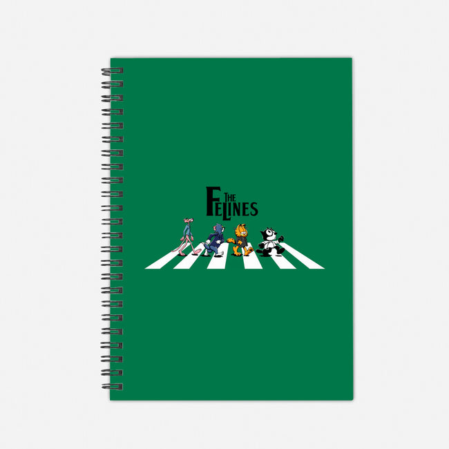 The Felines-none dot grid notebook-SubBass49