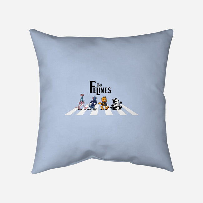 The Felines-none removable cover throw pillow-SubBass49