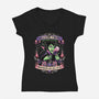 Mistress Of All Evil-womens v-neck tee-momma_gorilla