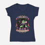 Mistress Of All Evil-womens v-neck tee-momma_gorilla