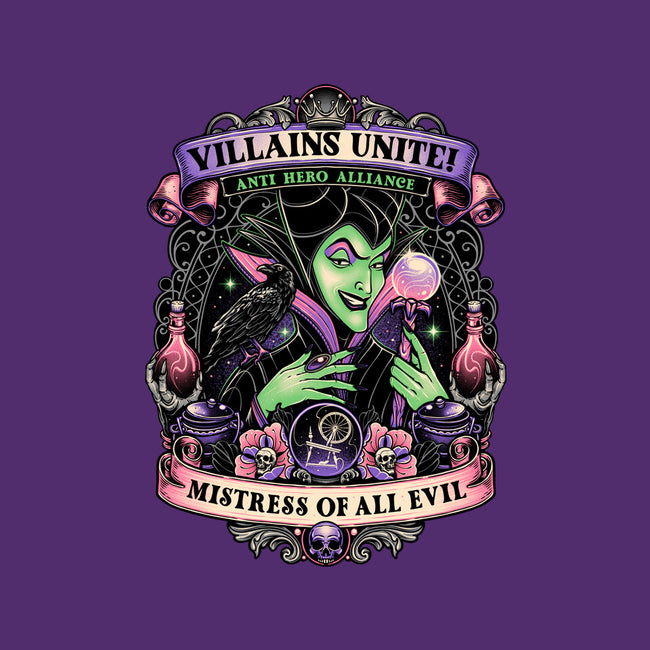 Mistress Of All Evil-none removable cover w insert throw pillow-momma_gorilla