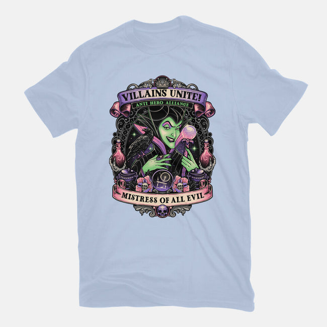 Mistress Of All Evil-womens basic tee-momma_gorilla